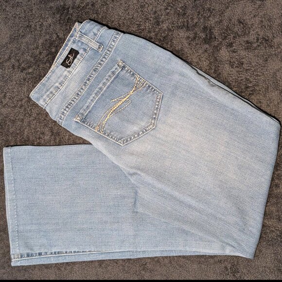 Earl Jeans Light Wash Bootcut Women's Denim, Size 6 - Picture 3 of 4